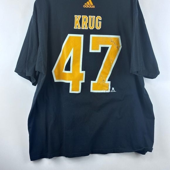 Adidas Men's Black NHL Boston Bruins The Go To T-Shirt - Picture 4 of 6